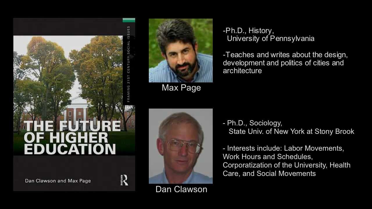 Book: The Future of Higher Education